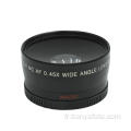 Objectif grand angle 49-58 mm 0,45x + téléobjectif 2,5x